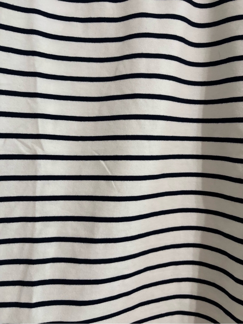 English Factory White and Black Striped Puff-Sleeve Tee - Picture 2 of 9